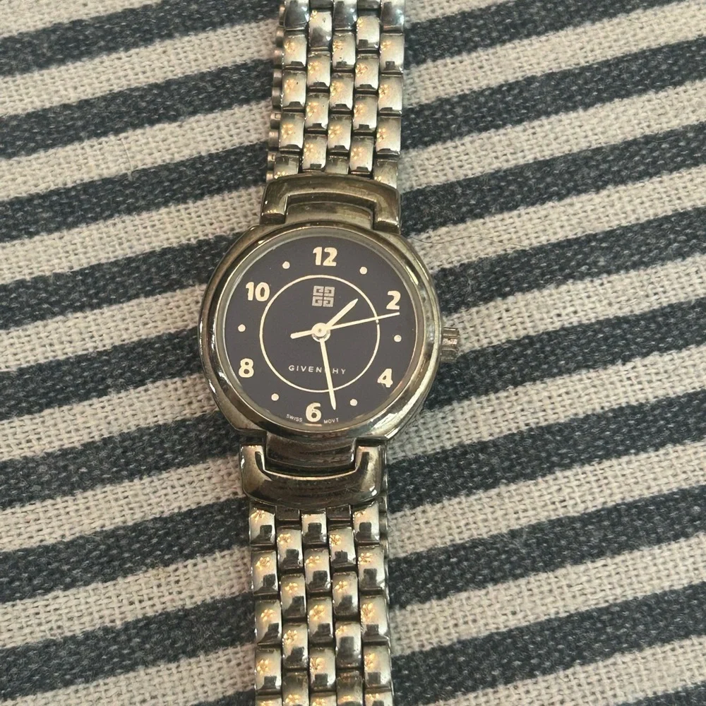 Givenchy Midnight Blue and Silver Watch